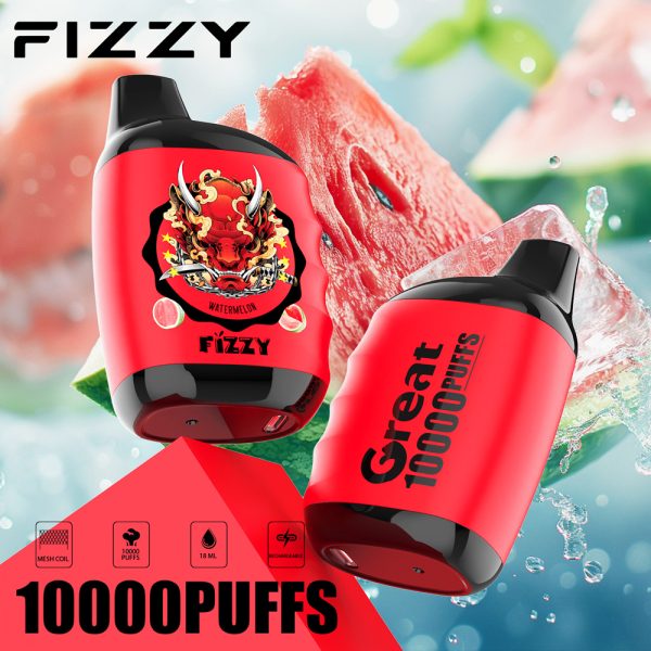 Fizzy Great 10000 Puffs 10K Disposable Vape – 18ml E-Juice & Nicotine Salt Disposable - Bild 4