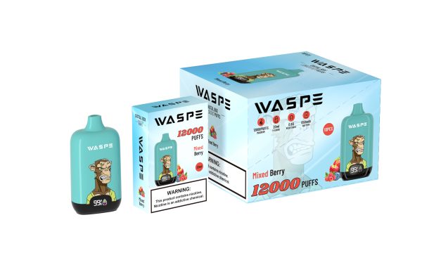 Waspe 12000 12k Puffs Disposable Vape with Screen - Bild 4