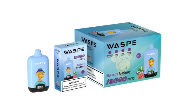 Waspe 12000 12k Puffs Disposable Vape with Screen - Bild 3