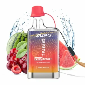 AUPO Crystal Pro Max 15K Puffs engångsvape - vattenmelon körsbär