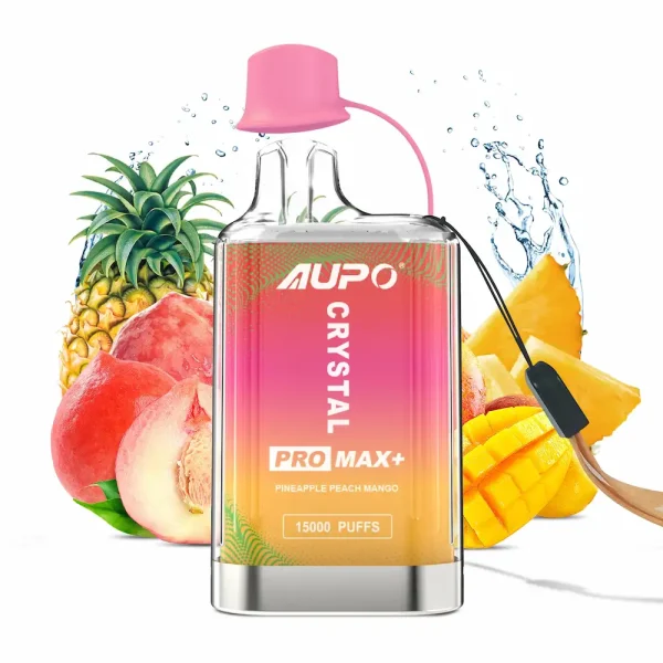 AUPO Crystal Pro Max 15K Puffs Disposable Vape – Pineapple Peach Mango