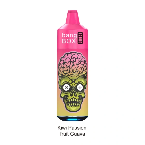bang box 12000 12k puffs disposable vape kiwi passion fruit guava flavor