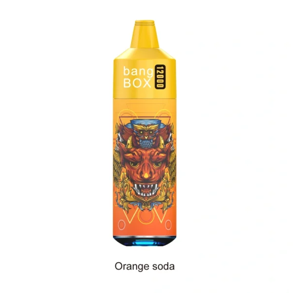 bang box 12000 12k puffs disposable vape orange soda flavor