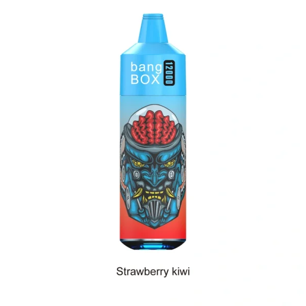 bang box 12000 12k puffs disposable vape strawberry kiwi flavor