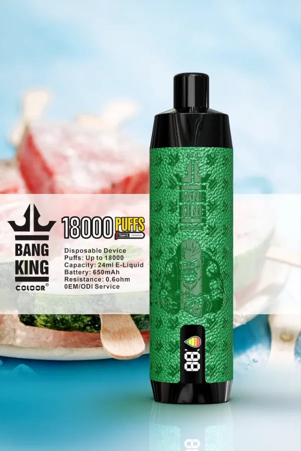 Bang King Crown Bar 18000 Puffs Disposable Vape Product Details