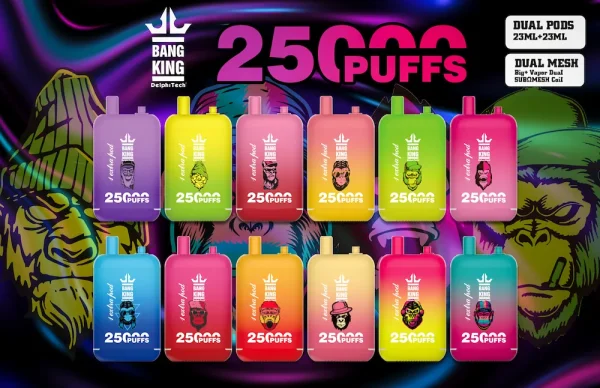 Bang King 25000 Puffs Disposable Vape | Dual Pods - immagine 2