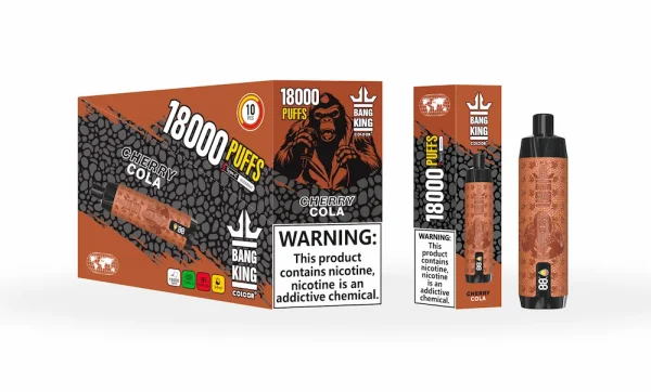 Bang King Crown Bar 18000 Puffs Cherry Cola Disposable Vape