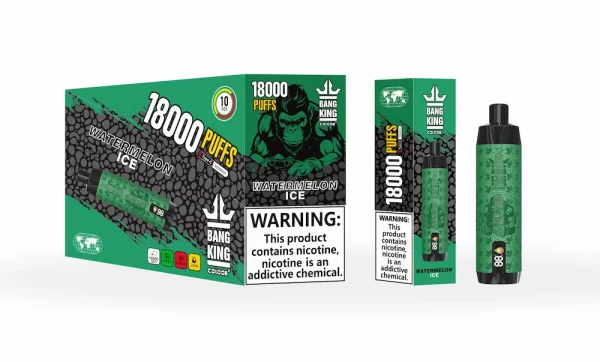 Bang King Crown Bar 18000 Puffs Watermelon Ice Disposable Vape