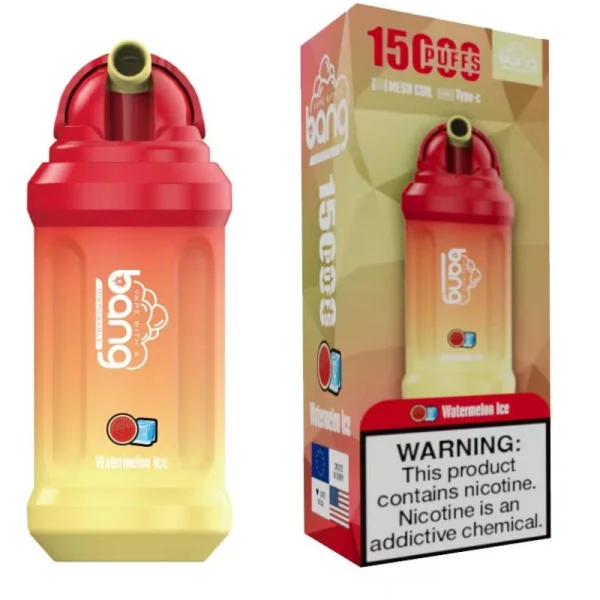 bang vape 15000 15k puffs disposable vape watermelon ice
