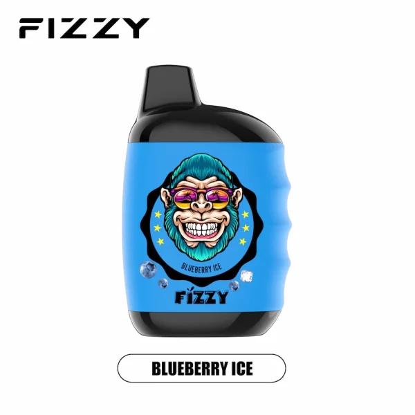 Fizzy Great 10000 puff disposable vape - Blueberry Ice flavor