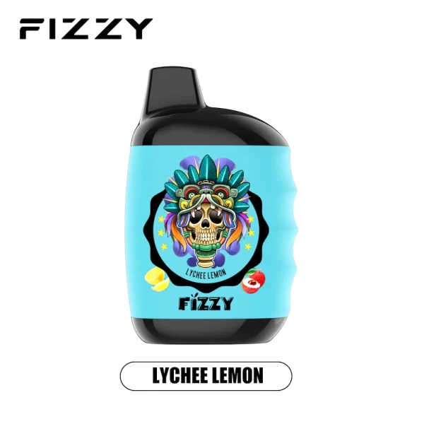 Fizzy Great 10000 puff disposable vape - Lychee Lemon flavor
