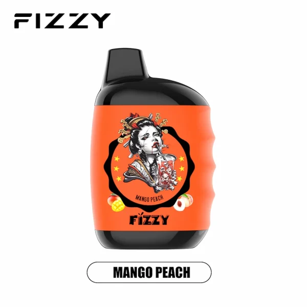 Fizzy Great 10000 puff disposable vape - Mango Peach flavor