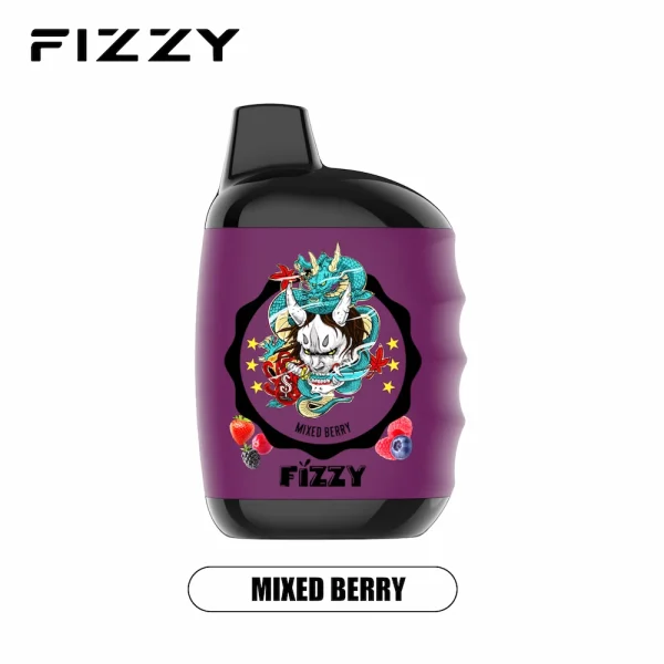 Fizzy Great 10000 puff disposable vape - Mixed Berry flavor