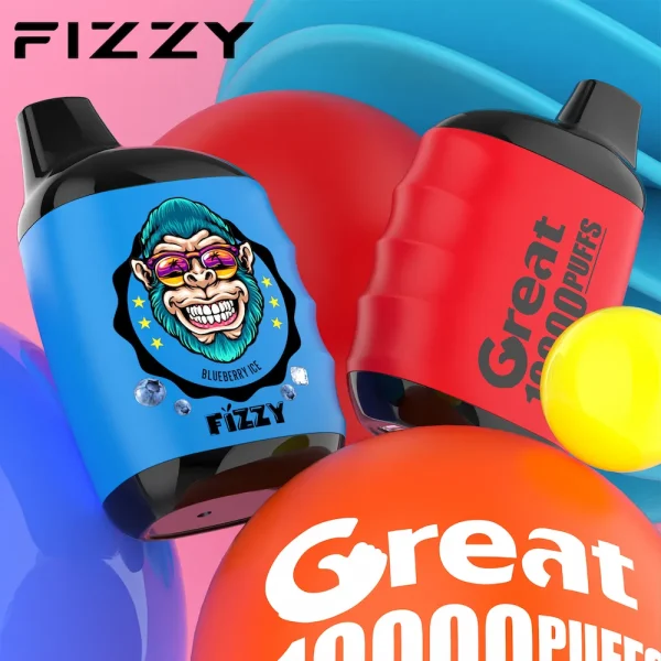 Fizzy Great 10000 puff disposable vape - main product close-up