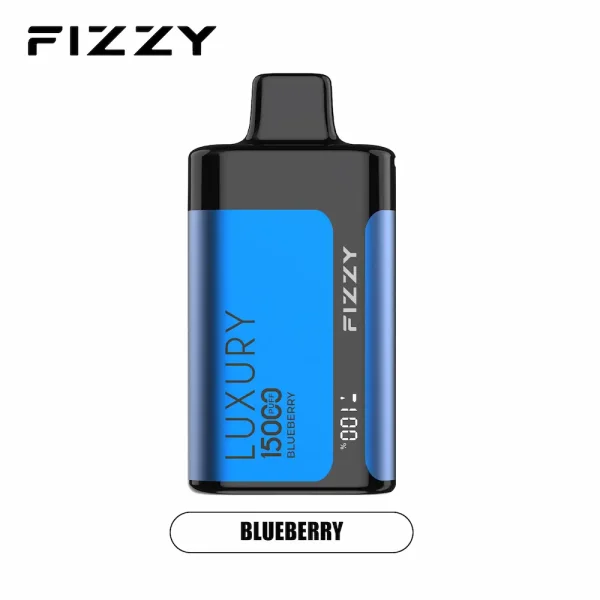 Fizzy Luxury 15000 puffs disposable vape - Blueberry flavor