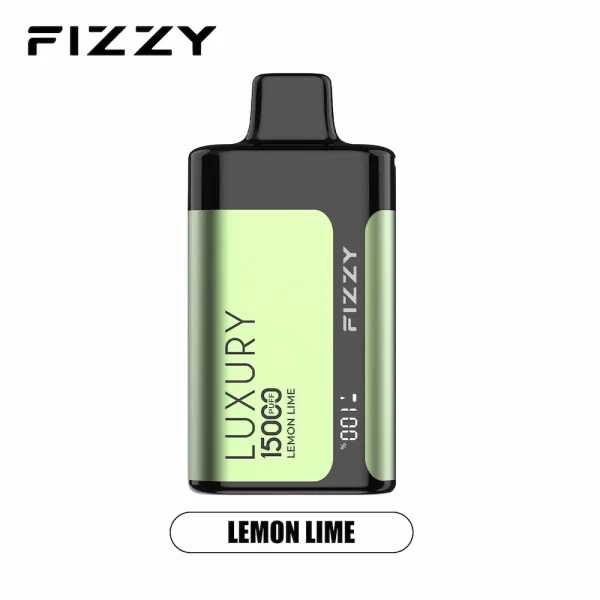 Fizzy Luxury 15000 puffs disposable vape - Lemon Lime flavor