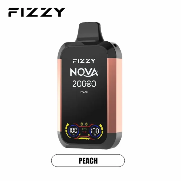 Fizzy Nova 20000 puffs disposable vape - Peach flavor