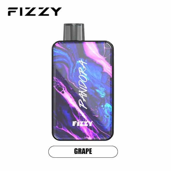 Fizzy Pandora 12000 puffs disposable vape - Grape flavor