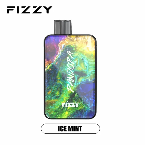 Fizzy Pandora 12000 puffs disposable vape - Ice Mint flavor
