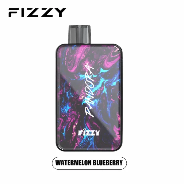 Fizzy Pandora 12000 puffs disposable vape - Watermelon Blueberry flavor