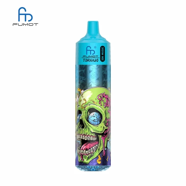 Fumot RandM Tornado 30000 30K Puffs Disposable Vape – Black ice flavor