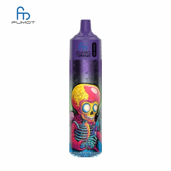Fumot RandM Tornado 30000 30K Puffs Disposable Vape – Blueberry sour raspberry flavor