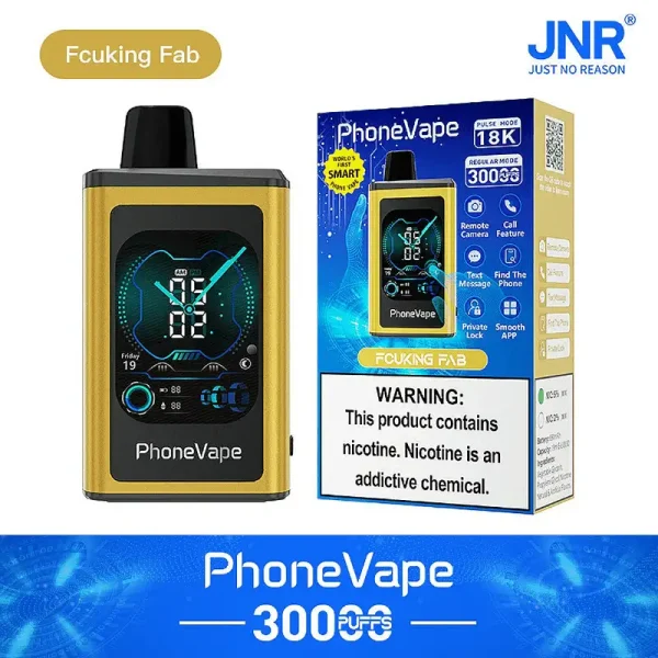 JNR Phone Vape 30K puffs Fcuking Fab – wearable vape design
