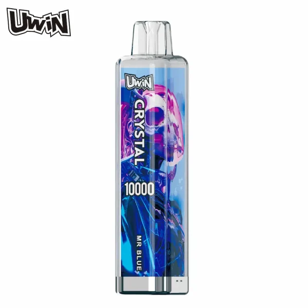 Uwin Crystal 10000 puffs disposable vape - Mr. Blue flavor