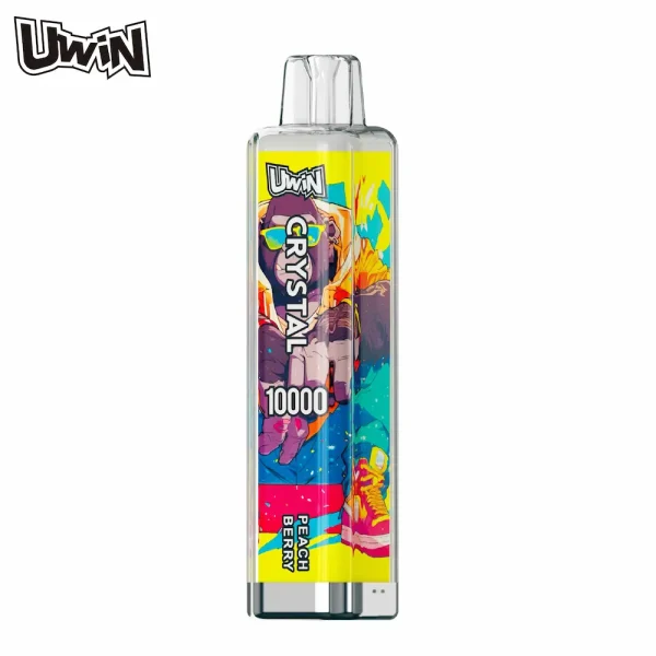Uwin Crystal 10000 puffs disposable vape - Peach Berry flavor