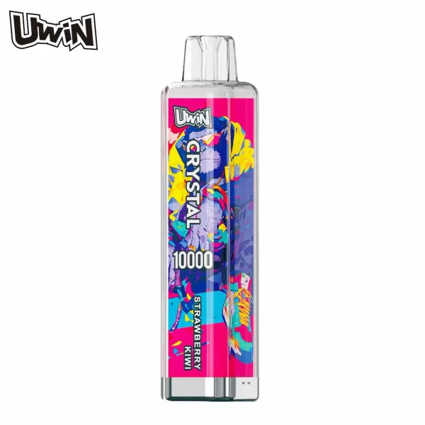 Uwin Crystal 10000 puffs disposable vape - Strawberry Kiwi flavor