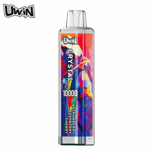 Uwin Crystal 10000 puffs disposable vape - Strawberry Raspberry Cherry flavor