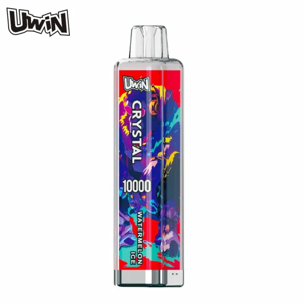 Uwin Crystal 10000 puffs disposable vape - Watermelon Ice flavor