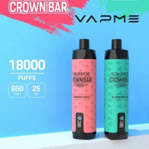 VAPME Crown Bar 18000 disposable vape main devices
