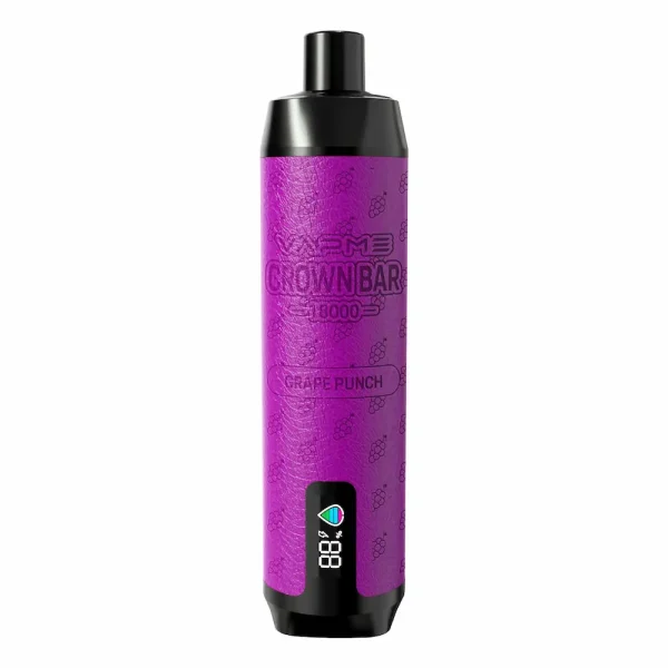 VAPME Crown Bar 18000 Disposable Vape - Grape Punch flavor