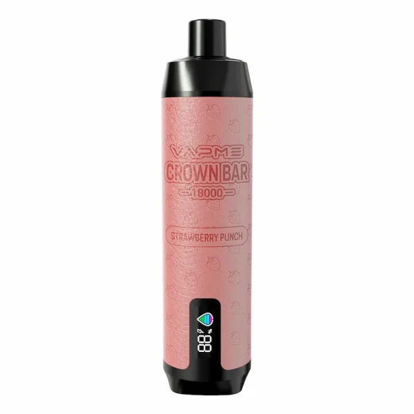 VAPME Crown Bar 18000 Disposable Vape - Strawberry Punch flavor