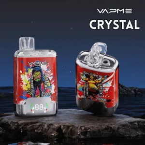 VAPME Crystal 20000 puffar engångs vape huvudprodukt display