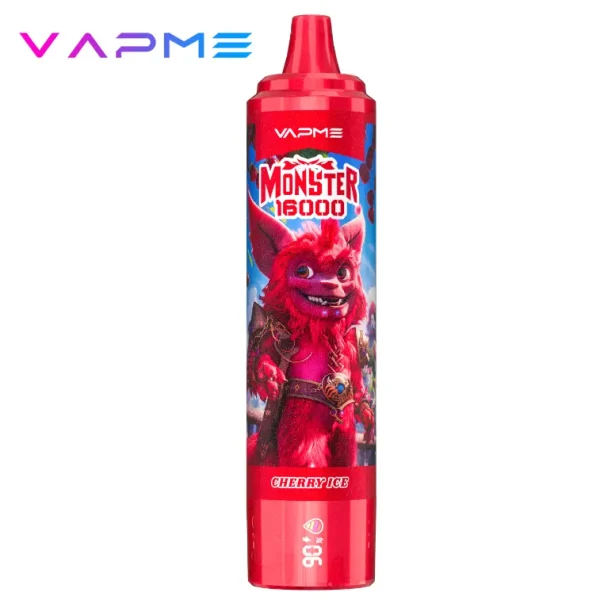 VAPME Monster 16000 puffs disposable vape - Cherry Ice flavor