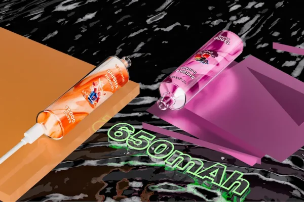 VAPME Shisha Hookah 15000 puffs disposable vape - charging with Type-C port