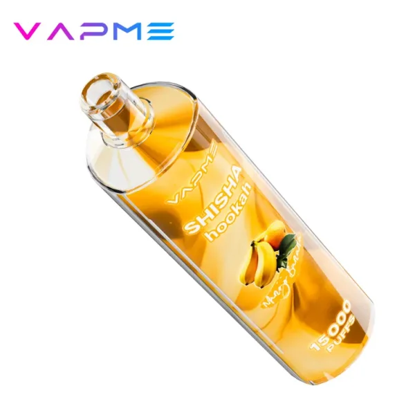 VAPME Shisha Hookah 15000 puffs disposable vape - Mango Banana flavor