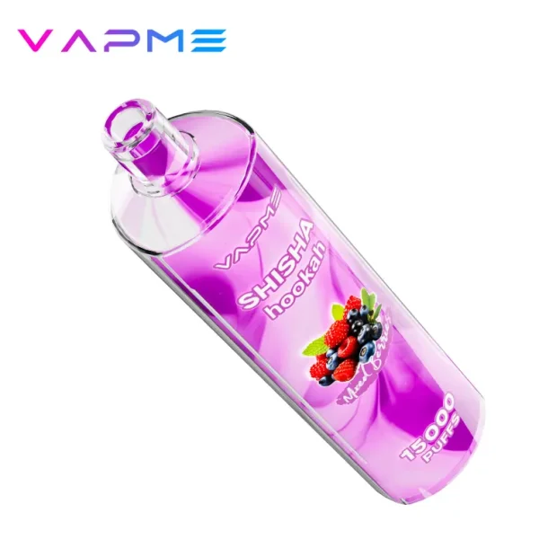 VAPME Shisha Hookah 15000 puffs disposable vape - Mixed Berries flavor