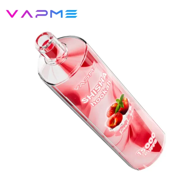 VAPME Shisha Hookah 15000 puffs disposable vape - Peach Ice flavor