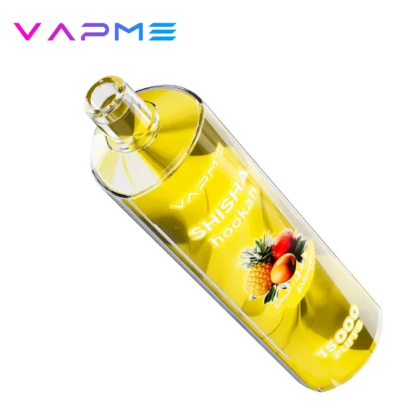 VAPME Shisha Hookah 15000 puffs disposable vape - Peach Mango Pineapple flavor
