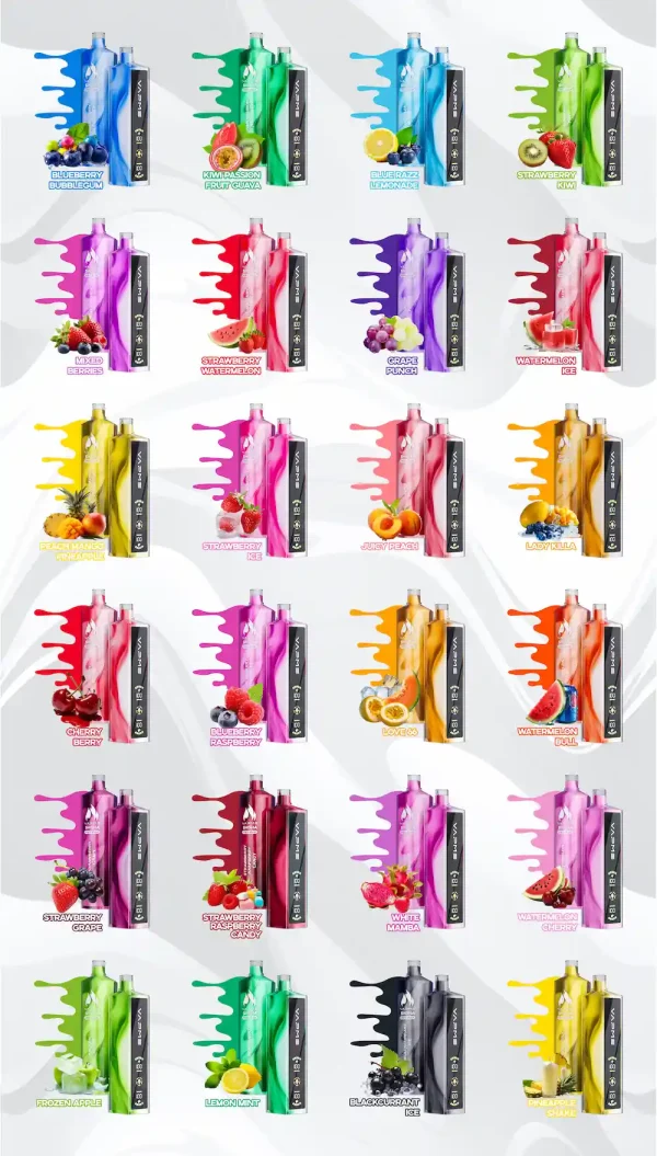 Vapme Shisha Pro Max 20000 20K puffs disposable vape - Flavor collection