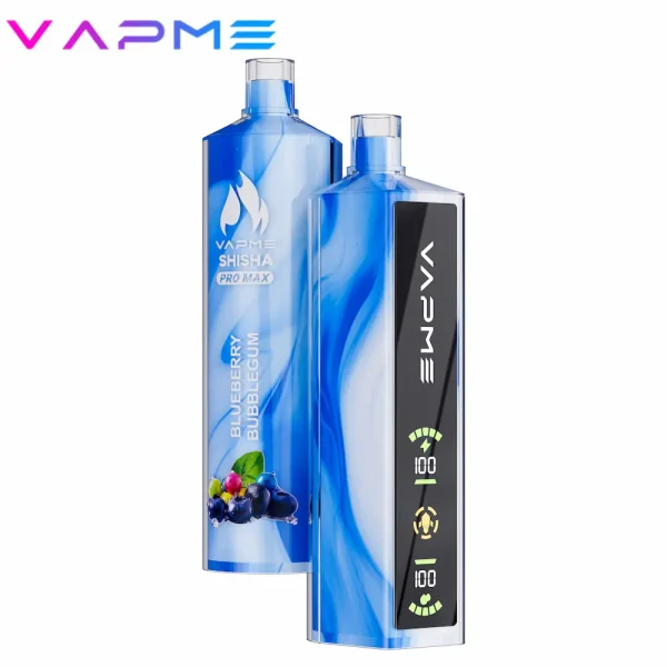 Vapme Shisha Pro Max 20000 puffs disposable vape - Blueberry Bubblegum flavor