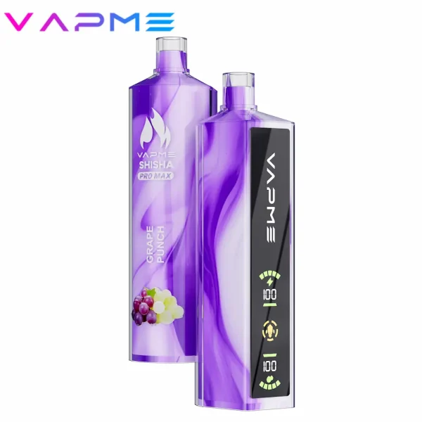 Vapme Shisha Pro Max 20000 puffs disposable vape - Grape Punch flavor