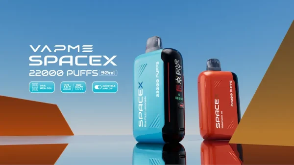 VAPME Spacex 22000 22K puffs disposable vape - Build quality 1