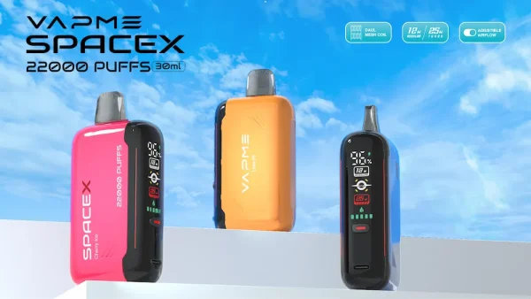 VAPME Spacex 22000 22K puffs disposable vape - Build quality 2