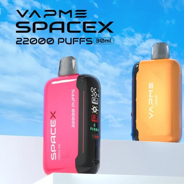 VAPME Spacex 22000 22K puffs wegwerpvape - hoofdproductweergave