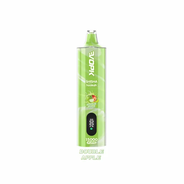 VOPK 15000 15K puffs shisha hookah disposable vape - Double Apple flavor