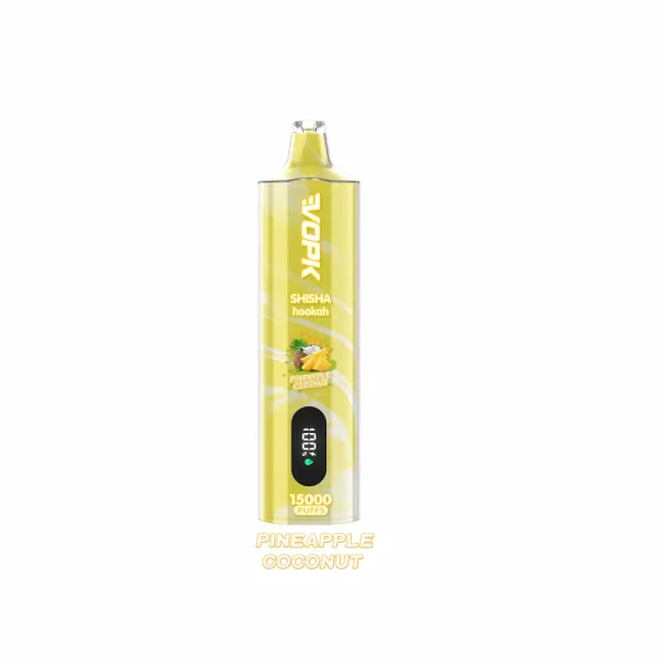 VOPK 15000 15K puffs shisha hookah disposable vape - Pineapple Coconut flavor